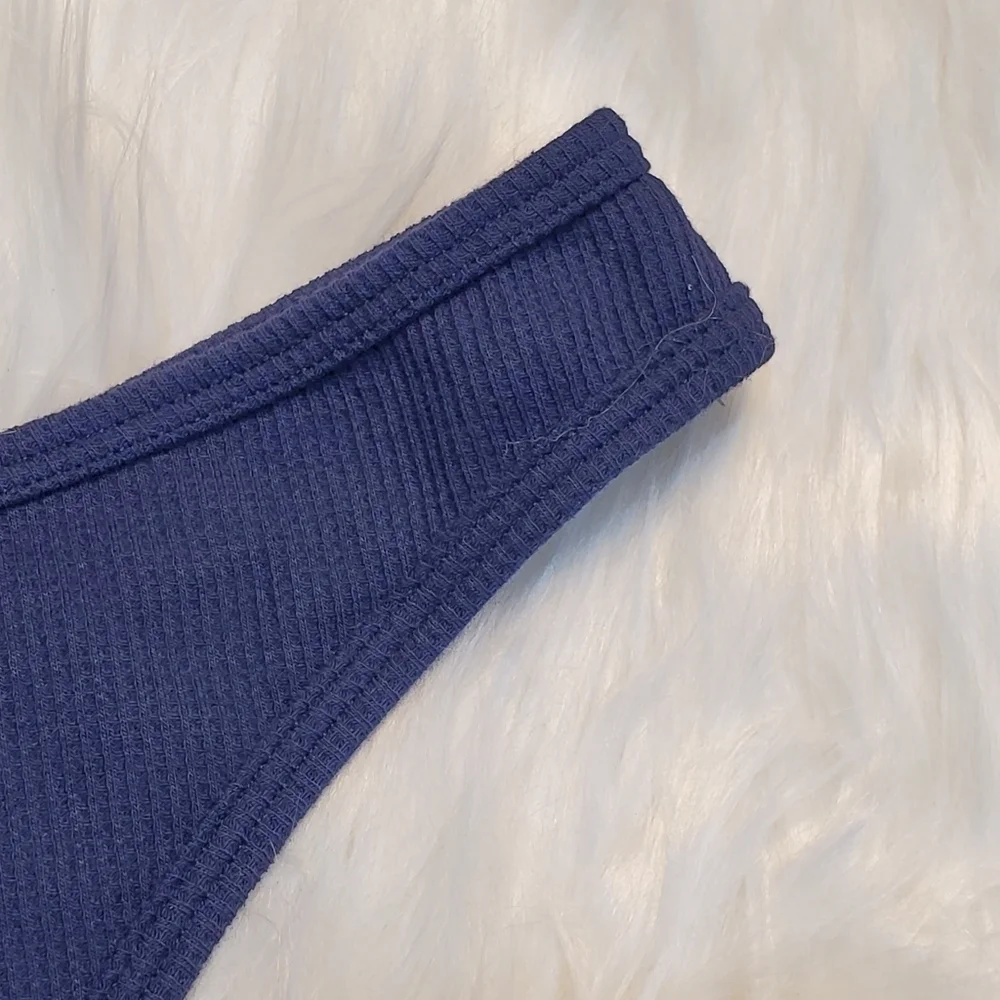 Pink Victoria's Secret Cotton High-Leg Thong Panty - Picture 3 of 6